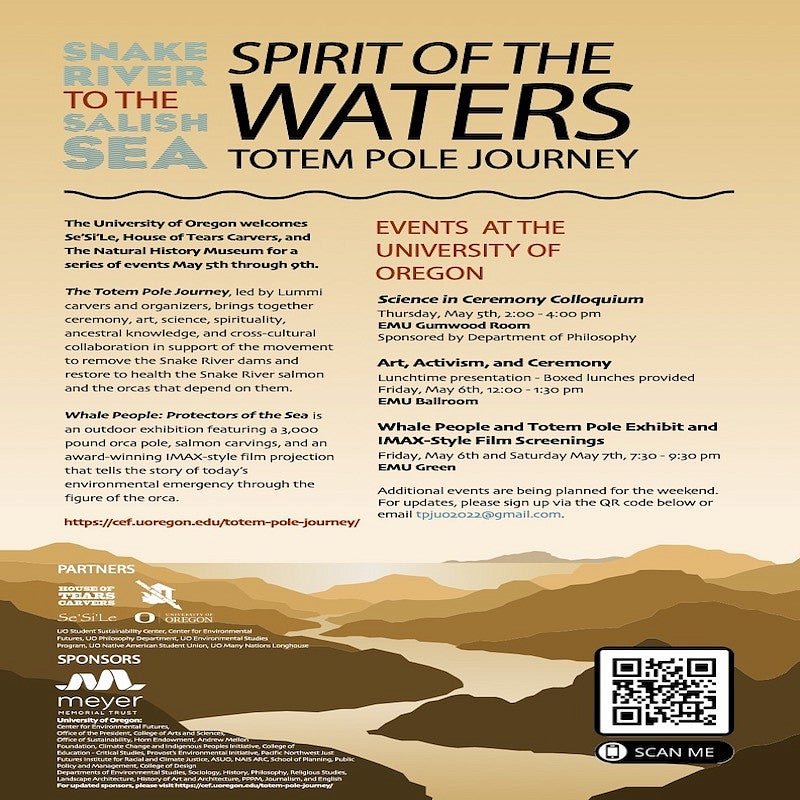 Spirit of the Waters Totem Pole Journey