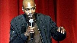 Photo of Dave Chapelle.