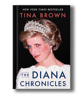 book cover with princesses diana