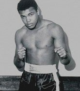 Photo of Muhammad Ali.