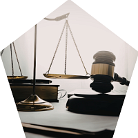 Scales and gavel