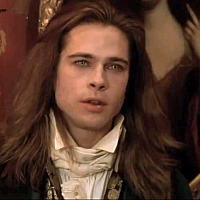 Photo of Brad Pitt in Interview with the Vampire.