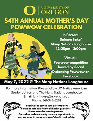 NASU Mother's Day Powwow Poster