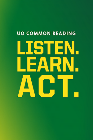 Listen, learn, act graphic logo